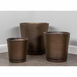 Hot Sale 🥰 Planter Sets Campania International I/O Series Tapered Cylinder - Set Of 3 🌟 -Garden Planters & Plant Pots Sales Shop detail2CIB2787