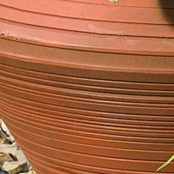 Buy 🛒 Crescent Garden Novelty 21 In. Outdoor Round Resin Tall Daniel Planter 🧨 -Garden Planters & Plant Pots Sales Shop detail2CTG086