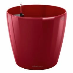 Best Sale 🧨 Planter Pots Lechuza Classico Premium Self-Watering Round Planter 🌟 -Garden Planters & Plant Pots Sales Shop detail2PML054