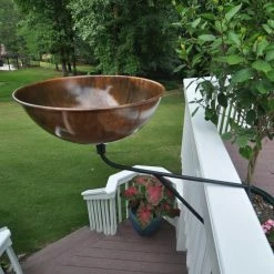 Budget 🎁 Starlight Garden & Patio Torche Deck & Railing Starlight Garden & Patio Torche Copper Planter With Deck Mount ✔️ -Garden Planters & Plant Pots Sales Shop detail2RIHI054