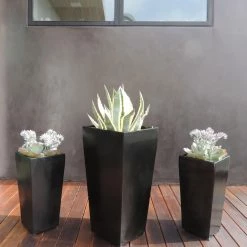Cheap ⭐ Planter Pots Root And Stock Windsor Tall Square Fiberglass Planter ⭐ -Garden Planters & Plant Pots Sales Shop detail2ROOA008