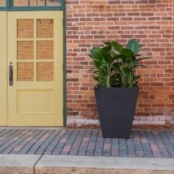 Wholesale 😍 Commercial Veradek Pro Series Linear 30 In. Grooved Outdoor Square Planter ❤️ -Garden Planters & Plant Pots Sales Shop detail2VERA047