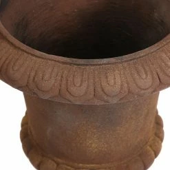 Cheapest 😍 LuxenHome Classic Bronze Urn Planter ✔️ -Garden Planters & Plant Pots Sales Shop detail2WINH189