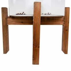 Top 10 🥰 Novelty 3R Studios White Planters On Wood Stands - Set Of 2 🧨 -Garden Planters & Plant Pots Sales Shop detail3CREC704