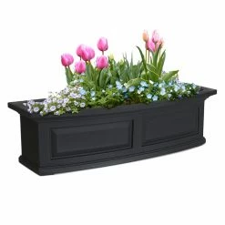 Best reviews of ⭐ Window Boxes Mayne 36-Inch Rectangle Polyethylene Nantucket Window Box 🥰 -Garden Planters & Plant Pots Sales Shop detail3MMI012