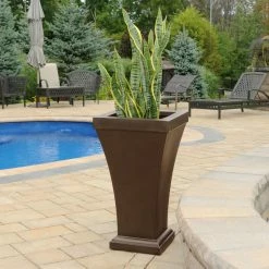 Wholesale 🥰 Planter Pots Mayne Bordeaux Tall Patio Planter ✨ -Garden Planters & Plant Pots Sales Shop detail3MMI114