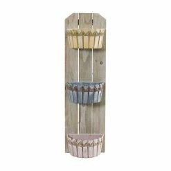 Best Sale 🎉 Novelty Nearly Natural Triple Wall Planter 👍 -Garden Planters & Plant Pots Sales Shop detail3NN2362