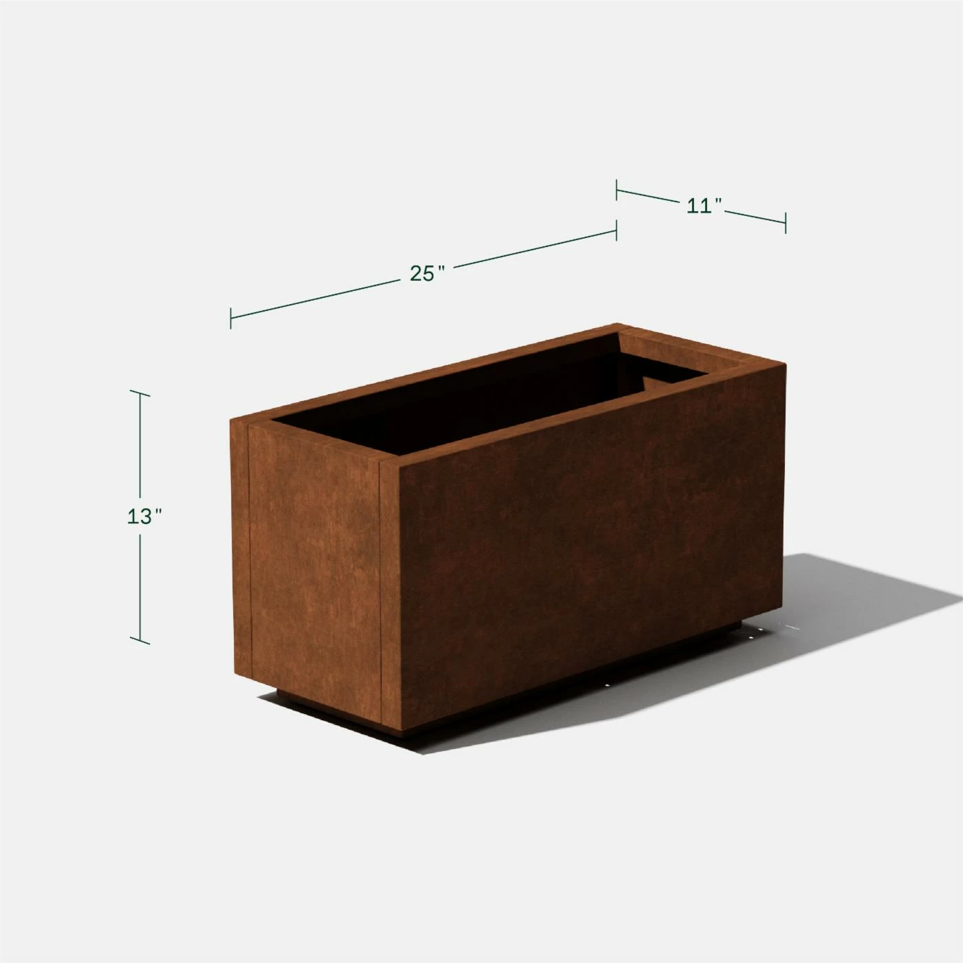 Buy π Commercial Veradek Metallic Series Long Box Planter - Corten Steel βοΈ 6 Buy π Commercial Veradek Metallic Series Long Box Planter - Corten Steel βοΈ - Image 6