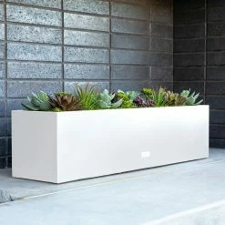 New 🎉 Commercial Veradek Metallic Series Window Box Planter 🥰 -Garden Planters & Plant Pots Sales Shop detail3VERA027