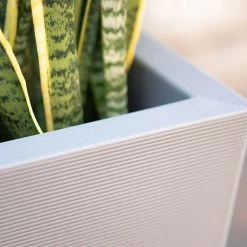 New ❤️ Commercial Veradek Pro Series Column 40 In. Grooved Outdoor Square Planter 🛒 -Garden Planters & Plant Pots Sales Shop detail3VERA049