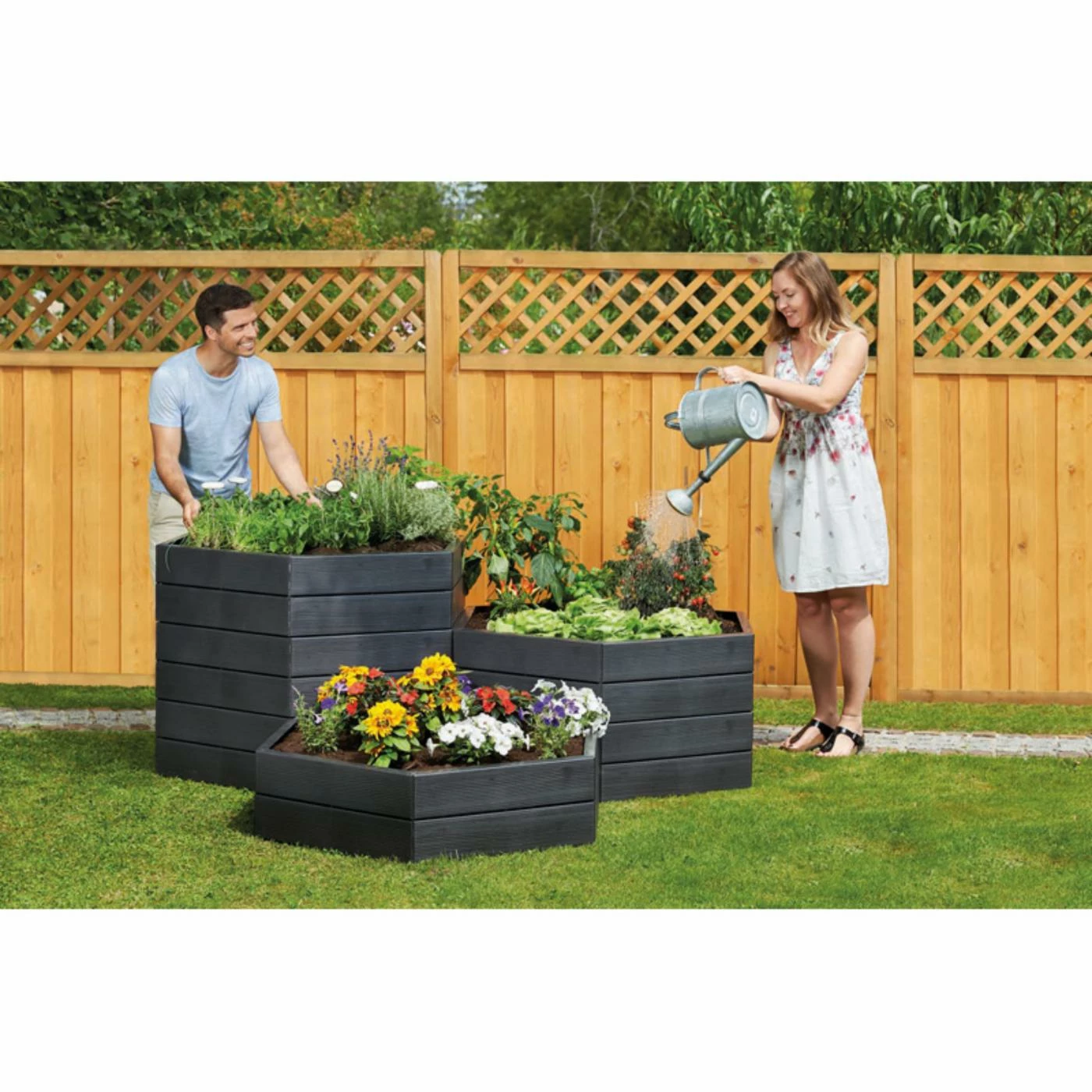 Buy π₯° Planter Boxes Exaco Hexagonal Raised Garden Bed Planter π 7 Buy π₯° Planter Boxes Exaco Hexagonal Raised Garden Bed Planter π - Image 7
