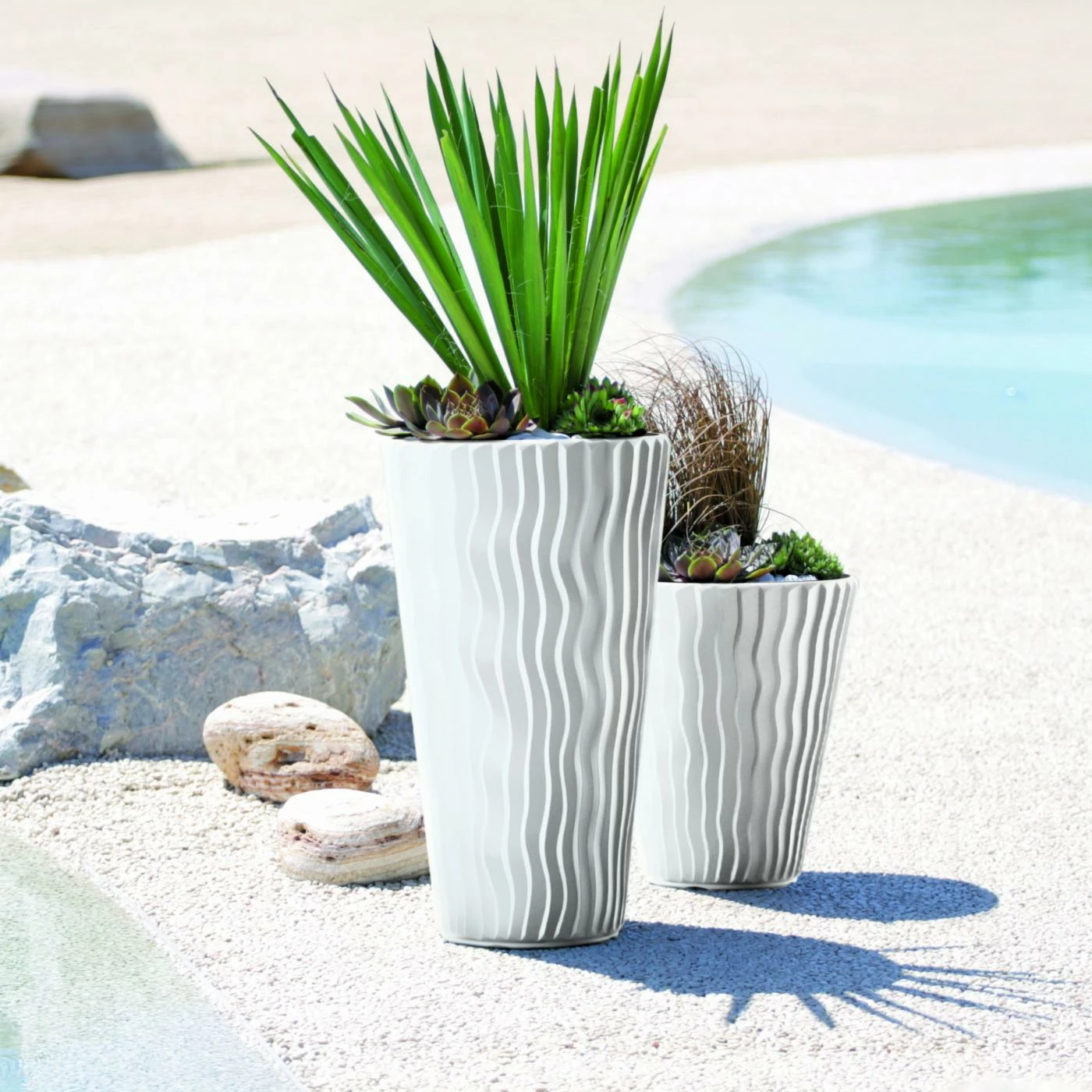 Flash Sale π€© Novelty Kasamodern Modern Round Planter Pot With Vertical Waves β 7 Flash Sale π€© Novelty Kasamodern Modern Round Planter Pot With Vertical Waves β - Image 7