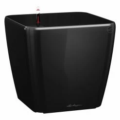 Hot Sale ✨ Planter Pots Lechuza Quadro Premium LS Indoor/Outdoor Self-Watering Planter 🌟 -Garden Planters & Plant Pots Sales Shop detail4PML055