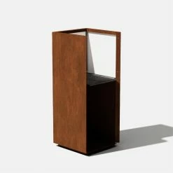 Flash Sale 🔥 Commercial Veradek Metallic Series PEDESTAL Planter - Corten Steel 😍 -Garden Planters & Plant Pots Sales Shop detail4VERA031