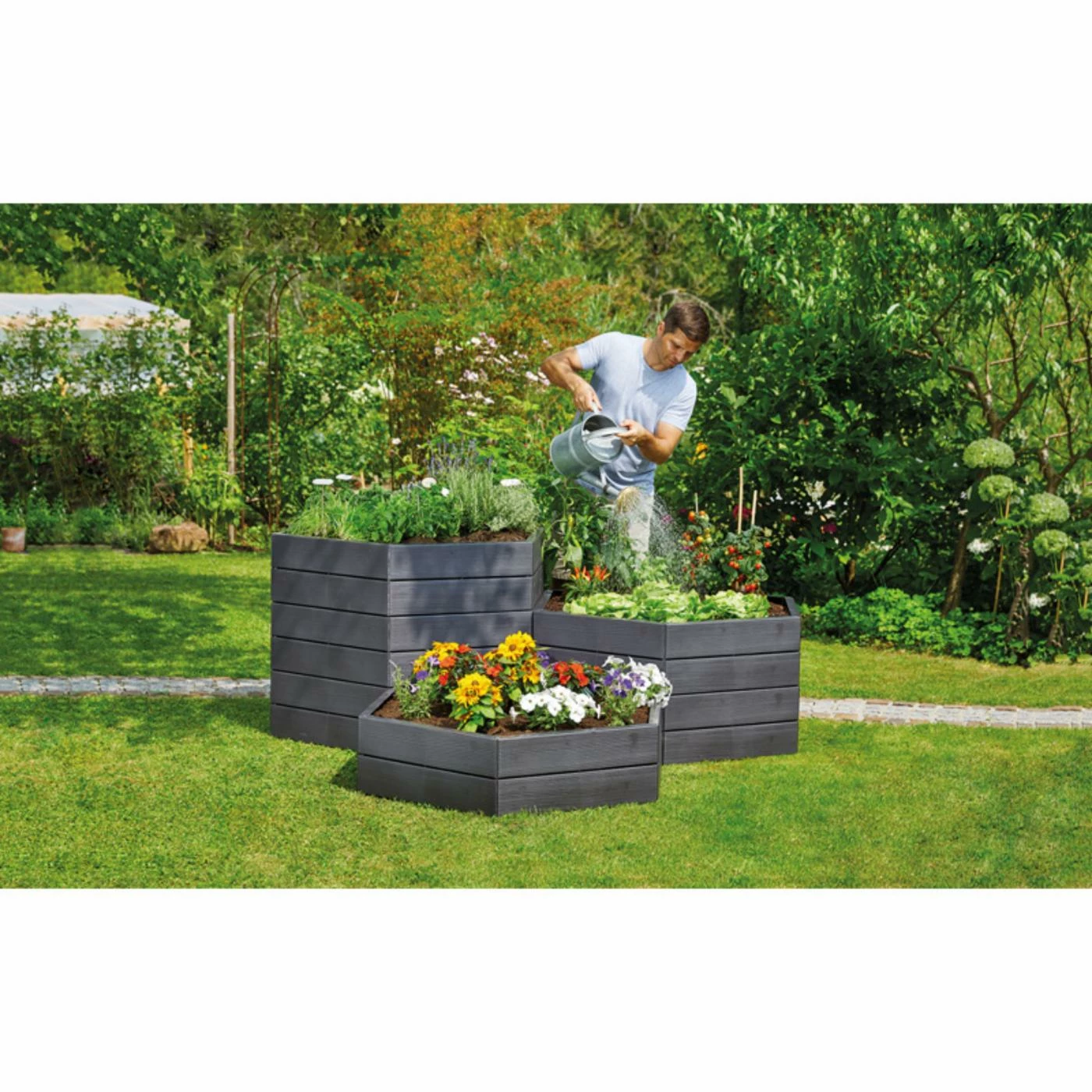 Buy π₯° Planter Boxes Exaco Hexagonal Raised Garden Bed Planter π 8 Buy π₯° Planter Boxes Exaco Hexagonal Raised Garden Bed Planter π - Image 8
