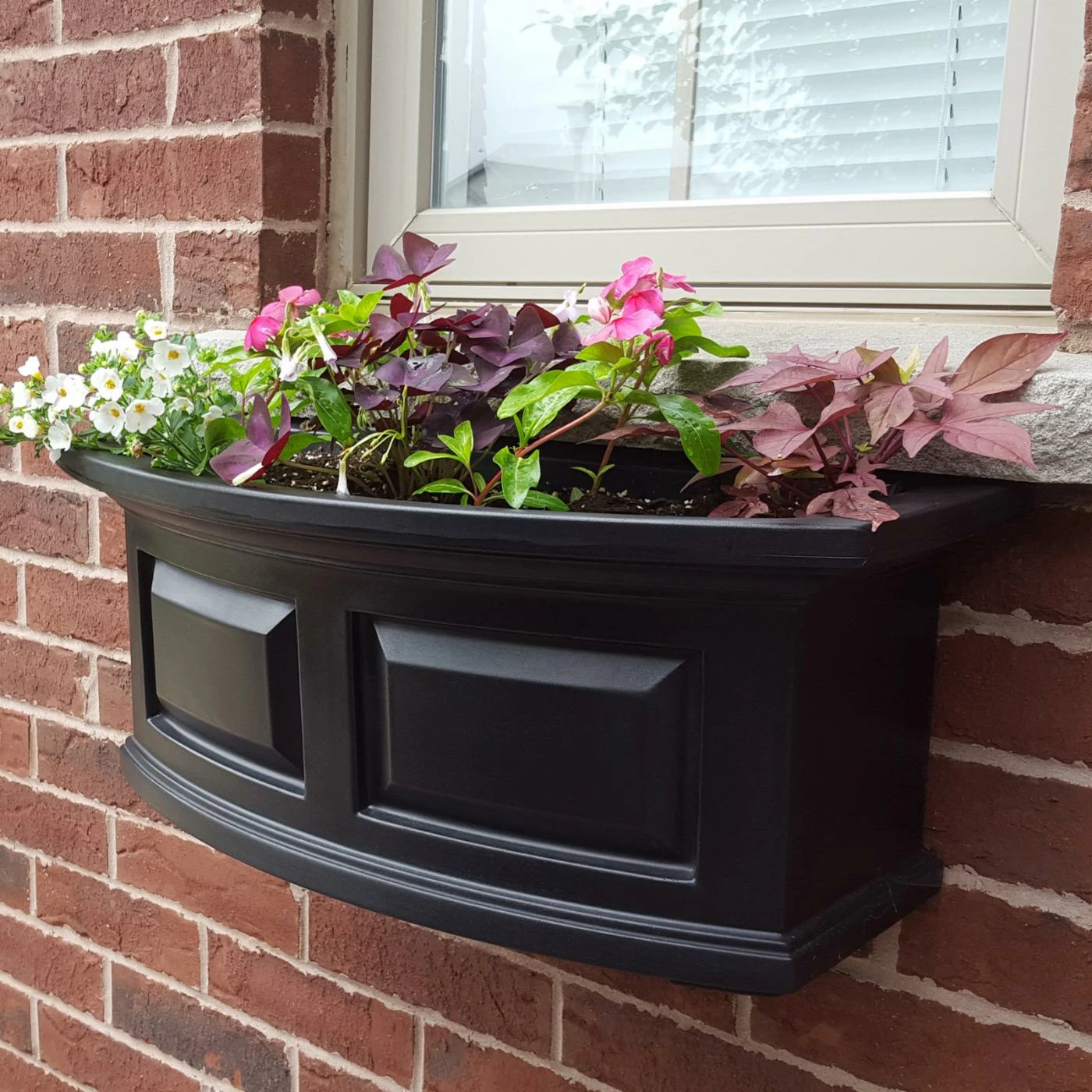 Cheapest ๐ Window Boxes Mayne 24-Inch Rectangle Polyethylene Nantucket Window Box ๐ 7 Cheapest ๐ Window Boxes Mayne 24-Inch Rectangle Polyethylene Nantucket Window Box ๐ - Image 7
