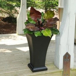 Wholesale 🥰 Planter Pots Mayne Bordeaux Tall Patio Planter ✨ -Garden Planters & Plant Pots Sales Shop detail5MMI114