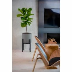 Brand new ⌛ Planter Pots Vita Vaxa Mid-Century Indoor Planter With Stand 🔥 -Garden Planters & Plant Pots Sales Shop detail5NEA182
