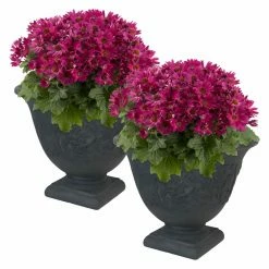 Flash Sale 🔔 Planter Pots Sunnydaze Decor Darcy Heavy Duty Double-Walled Fade Resistant Flower Pot Planter 🤩 -Garden Planters & Plant Pots Sales Shop detail5NETH1182