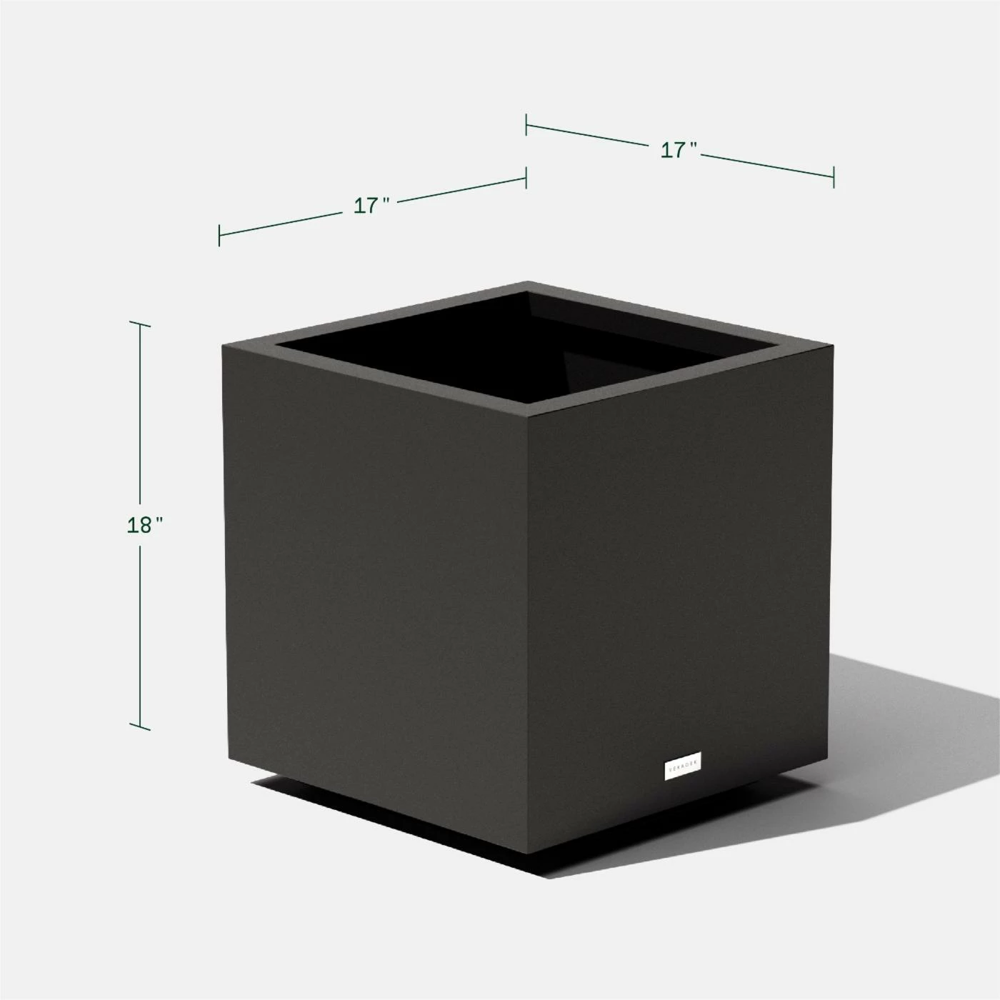 Cheap π Commercial Veradek Metallic Series CUBE Planter π 8 Cheap π Commercial Veradek Metallic Series CUBE Planter π - Image 8