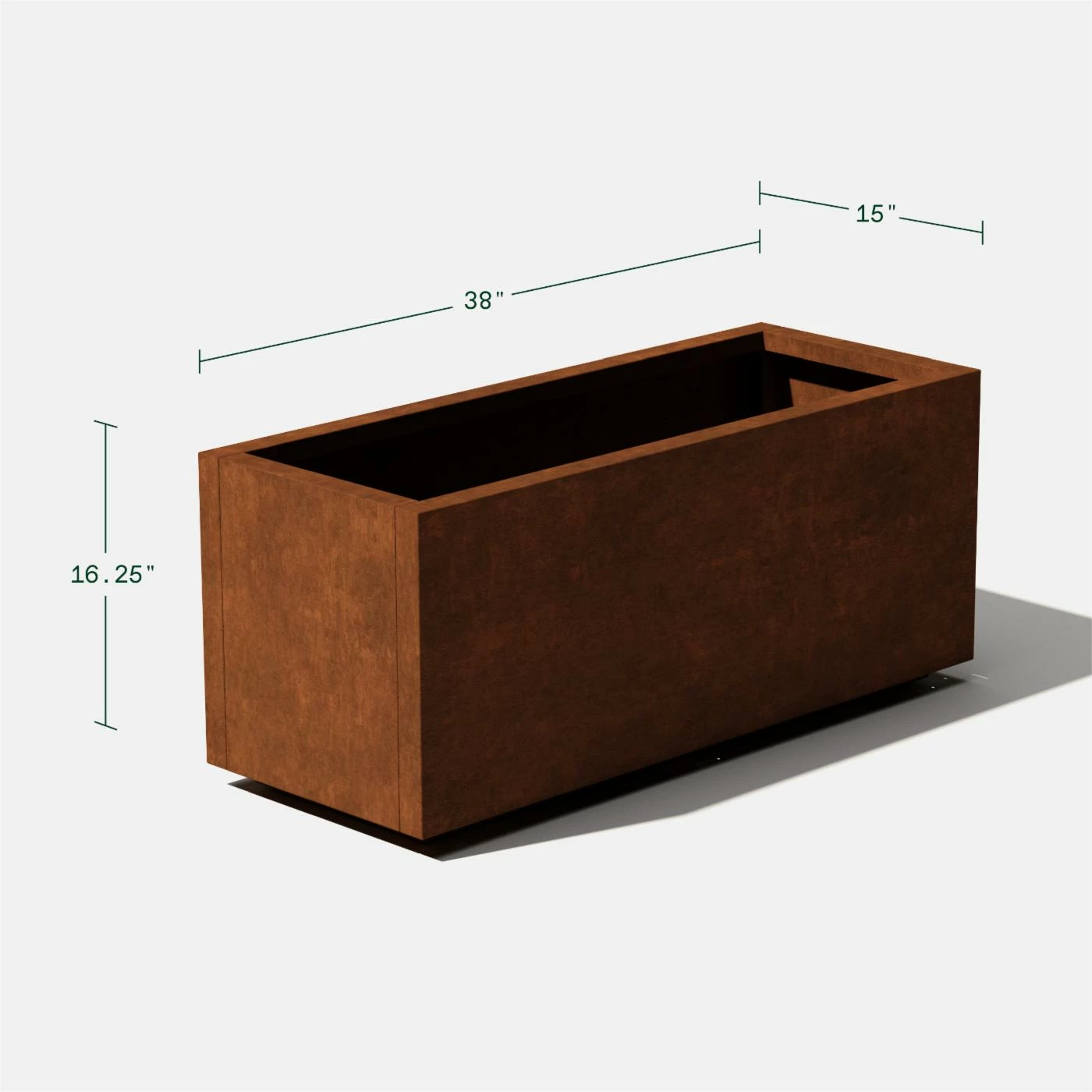 Buy π Commercial Veradek Metallic Series Long Box Planter - Corten Steel βοΈ 8 Buy π Commercial Veradek Metallic Series Long Box Planter - Corten Steel βοΈ - Image 8