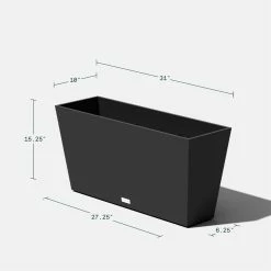 Promo 💯 Veradek Midori Trough Planter ⭐ -Garden Planters & Plant Pots Sales Shop detail6VERA003