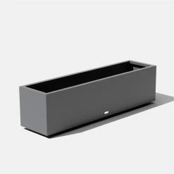 Outlet 😉 Commercial Veradek Metallic Series LONG BOX Planter ✔️ -Garden Planters & Plant Pots Sales Shop detail6VERA016