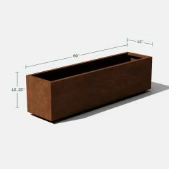Buy π Commercial Veradek Metallic Series Long Box Planter - Corten Steel βοΈ 18 Buy π Commercial Veradek Metallic Series Long Box Planter - Corten Steel βοΈ -Garden Planters & Plant Pots Sales Shop detail6VERA022