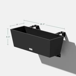 Cheap 👍 Commercial Veradek Window Box Wall/Railing Planter 🎉 -Garden Planters & Plant Pots Sales Shop detail6VERA025