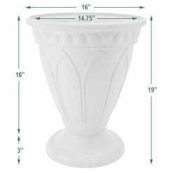 Best Sale 😀 Arcadia Garden Arcadia PSW Bristol Urn Planter 😀 -Garden Planters & Plant Pots Sales Shop detail7ARGP091