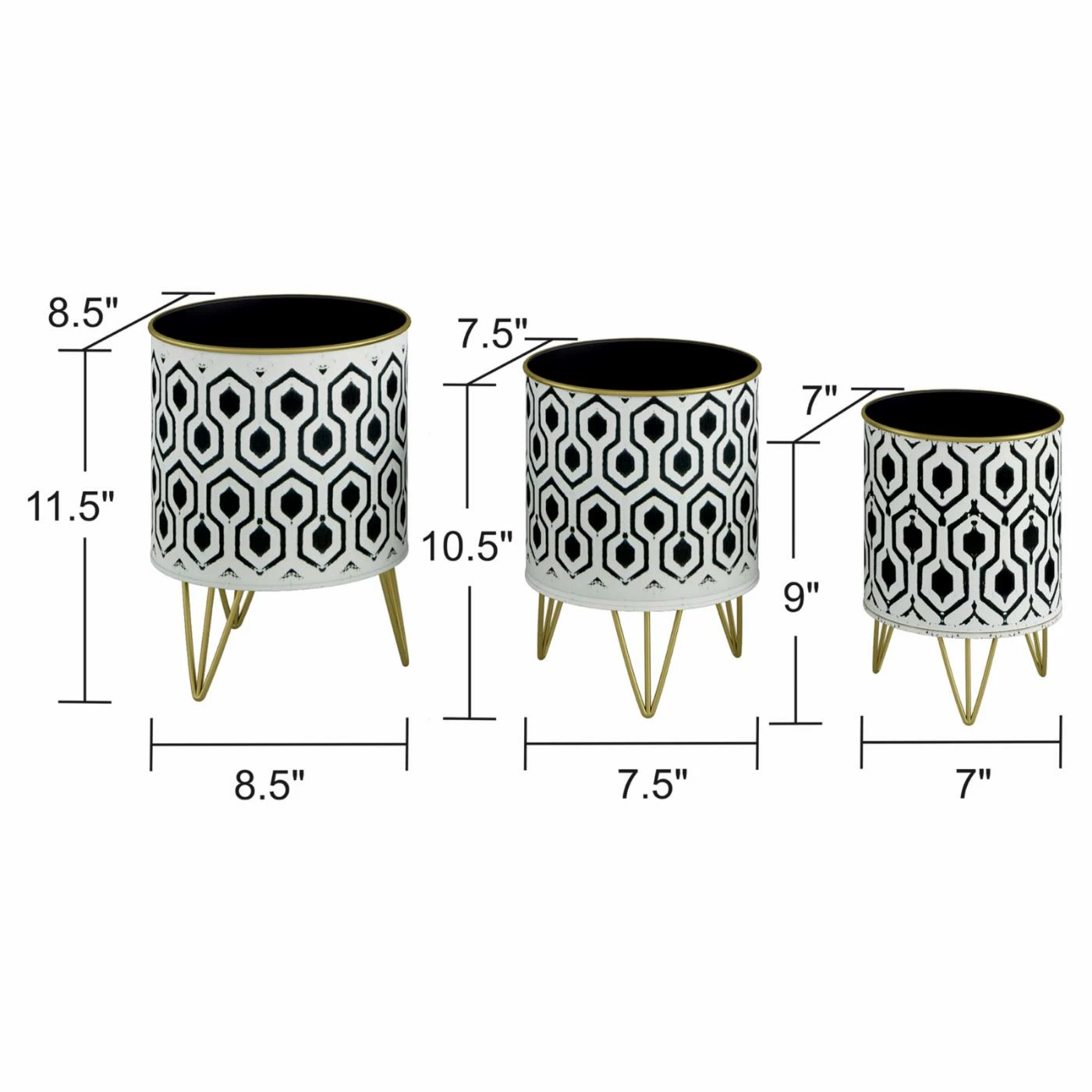 Flash Sale π₯ Planter Sets Aspire Home Accents Andrey Modern Planter - Set Of 3 β¨ 6 Flash Sale π₯ Planter Sets Aspire Home Accents Andrey Modern Planter - Set Of 3 β¨ - Image 6