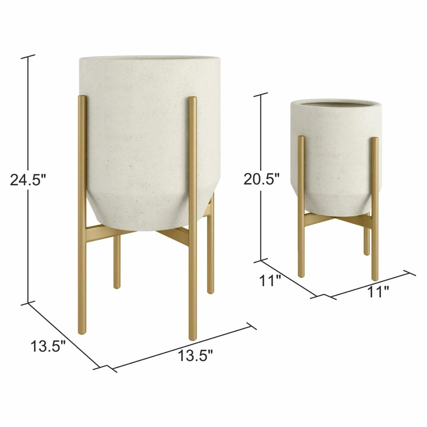 Promo ๐ Planter Sets Aspire Home Accents Nori Mid-Century Modern Planter - Set Of 2 โ๏ธ 6 Promo ๐ Planter Sets Aspire Home Accents Nori Mid-Century Modern Planter - Set Of 2 โ๏ธ - Image 6