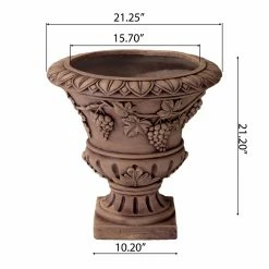 Deals ๐ Best Selling Home Roman 21 In. Light Brown Urn Planter โ 11 Deals ๐ Best Selling Home Roman 21 In. Light Brown Urn Planter โ -Garden Planters & Plant Pots Sales Shop detail7BSHD901