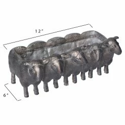 Brand new 🤩 Novelty 3R Studios Resin Sheep Planter ❤️ -Garden Planters & Plant Pots Sales Shop detail7CREC685