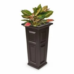 Cheapest 🔥 Planter Pots Mayne Nantucket Self-Watering Tall Patio Planter 😍 -Garden Planters & Plant Pots Sales Shop detail7MMI019