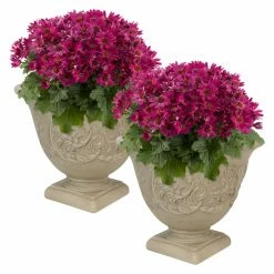 Flash Sale 🔔 Planter Pots Sunnydaze Decor Darcy Heavy Duty Double-Walled Fade Resistant Flower Pot Planter 🤩 -Garden Planters & Plant Pots Sales Shop detail7NETH1182