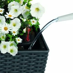 Hot Sale 🎁 Window Boxes Rectangle Lechuza Balconera Cottage Self-Watering Resin Planter With Optional Brackets 🎉 -Garden Planters & Plant Pots Sales Shop detail7PML018