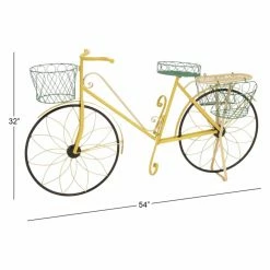Cheap 😍 Novelty DecMode Bicycle Plant Stand 👍 -Garden Planters & Plant Pots Sales Shop detail7UMA5347