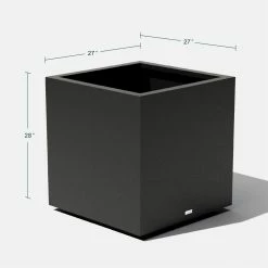 Cheap π Commercial Veradek Metallic Series CUBE Planter π 19 Cheap π Commercial Veradek Metallic Series CUBE Planter π -Garden Planters & Plant Pots Sales Shop detail7VERA015