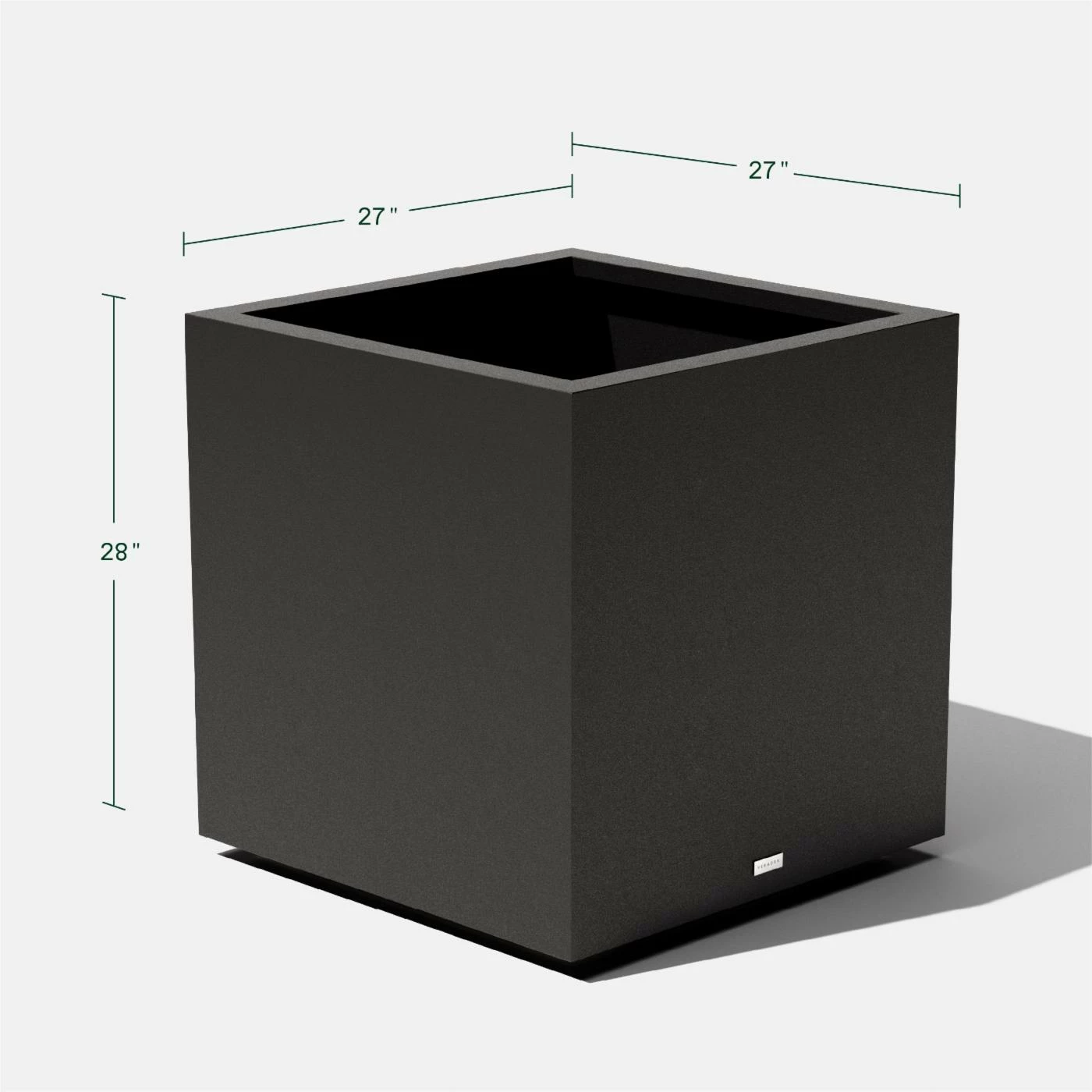 Cheap π Commercial Veradek Metallic Series CUBE Planter π 10 Cheap π Commercial Veradek Metallic Series CUBE Planter π - Image 10