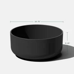 Hot Sale 😀 Commercial Veradek Pure Series Kona Bowl Planter Pot ✨ -Garden Planters & Plant Pots Sales Shop detail7VERA067