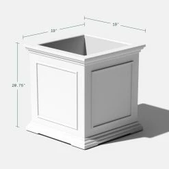 Brand new 🔥 Planter Boxes Veradek Brixton Cube Planter Box 😉 -Garden Planters & Plant Pots Sales Shop detail7VERA073