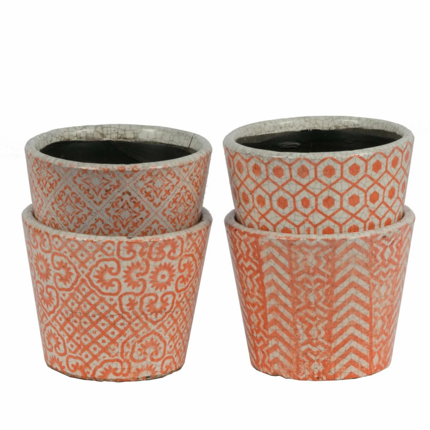 Cheapest π A & B Home Novelty A & B Home Small Orange Planters - Set Of 4 β¨ 3 Cheapest π A & B Home Novelty A & B Home Small Orange Planters - Set Of 4 β¨ - Image 3