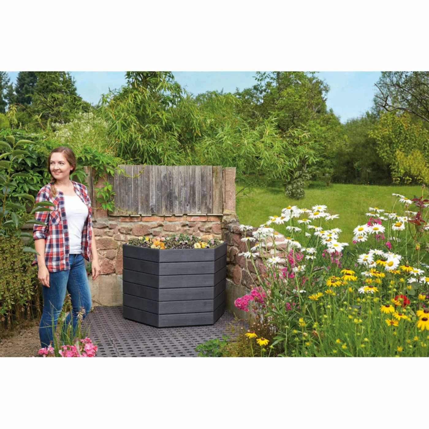 Buy π₯° Planter Boxes Exaco Hexagonal Raised Garden Bed Planter π 3 Buy π₯° Planter Boxes Exaco Hexagonal Raised Garden Bed Planter π - Image 3