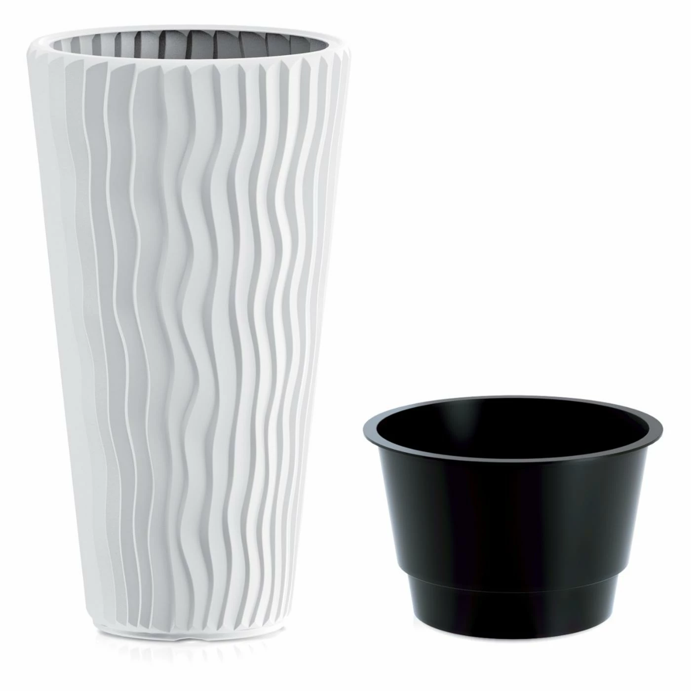 Flash Sale π€© Novelty Kasamodern Modern Round Planter Pot With Vertical Waves β 3 Flash Sale π€© Novelty Kasamodern Modern Round Planter Pot With Vertical Waves β - Image 3