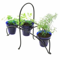 Wholesale 💯 Planter Sets Achla Designs Herb Caddy Carrier 👍 -Garden Planters & Plant Pots Sales Shop detailMA1152