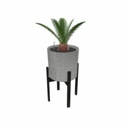 Brand new ⌛ Planter Pots Vita Vaxa Mid-Century Indoor Planter With Stand 🔥 -Garden Planters & Plant Pots Sales Shop detailNEA182