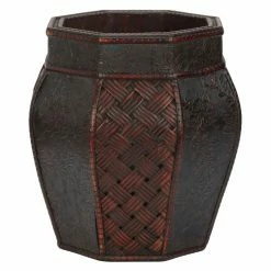 Best reviews of 🌟 Novelty Nearly Natural Design And Weave Panel Decorative Planters - Set Of 2 🔥 -Garden Planters & Plant Pots Sales Shop detailNN1134