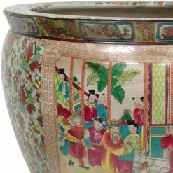 Best Sale β¨ Novelty Oriental Furniture Rose Medallion Porcelain Fishbowl Planter π 5 Best Sale β¨ Novelty Oriental Furniture Rose Medallion Porcelain Fishbowl Planter π -Garden Planters & Plant Pots Sales Shop detailOUI1368