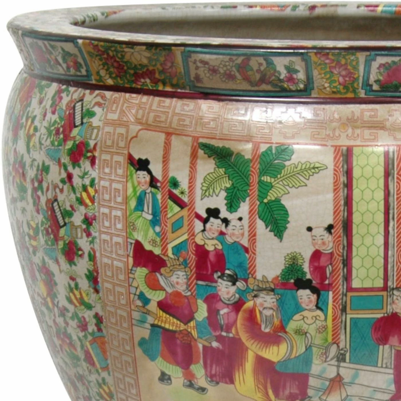 Best Sale β¨ Novelty Oriental Furniture Rose Medallion Porcelain Fishbowl Planter π 3 Best Sale β¨ Novelty Oriental Furniture Rose Medallion Porcelain Fishbowl Planter π - Image 3